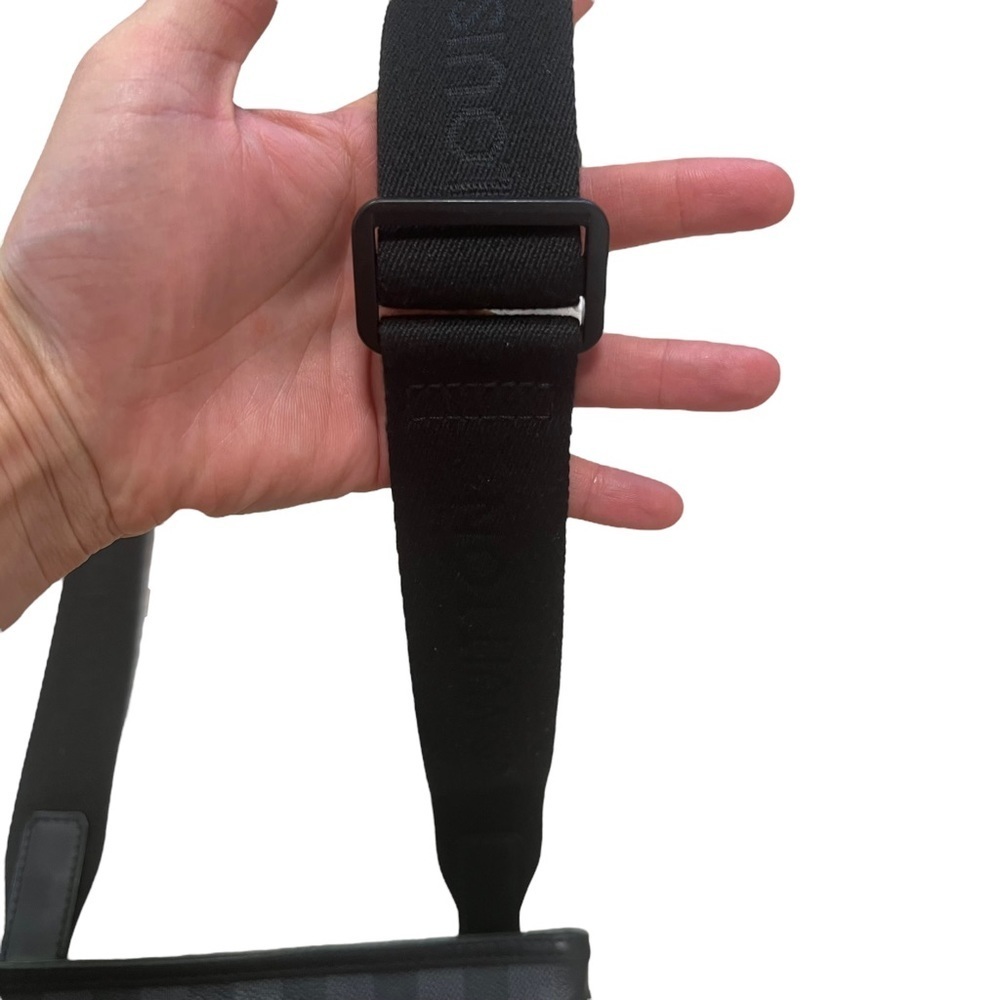 Louis Vuitton Damier Graphite Slim Crossbody Bag in Black - Picture 5 of 16